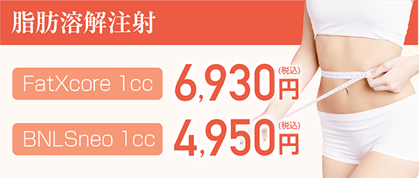 ボトックス注入〈しわ・エラ・多汗症〉